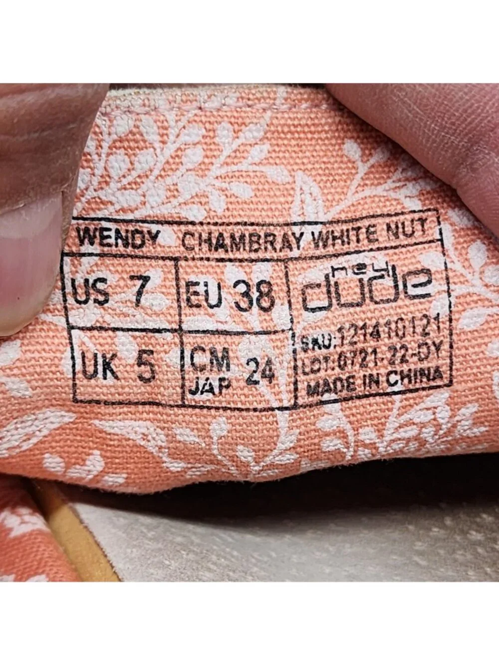 Hey Dude size womens